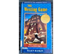 The Westing Game- Hardcover ( Cover Art & Hardcover Rare) - 2