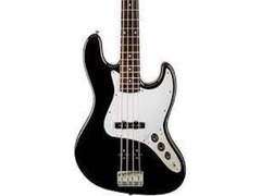 Squier Affinity Jazz Bass V String - Black with Strong staps and cover - 1