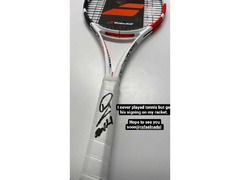 rafa nadal tennis racket signed - 1