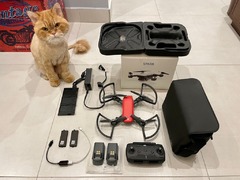 DJI Spark (FlyMore Combo) Red Drone - 1