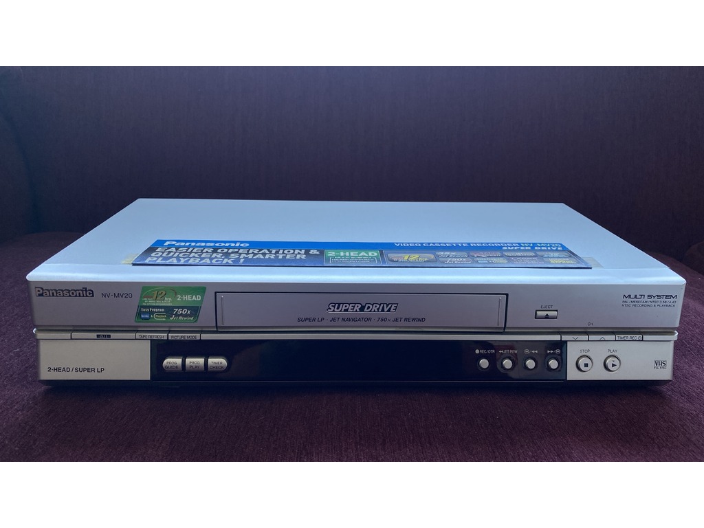 Panasonic VCR (NV-MV20GC-S) (VHS Player) - 1