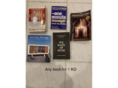Bundle of different type of books