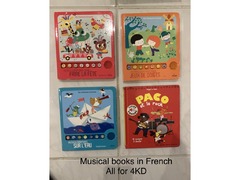 Bundle of French books