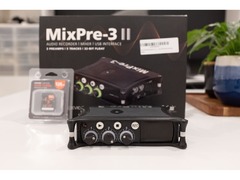 Sound Devices MixPre3 II Recorder XLR Audio + New 128GB Sound Devices SD Card - 1