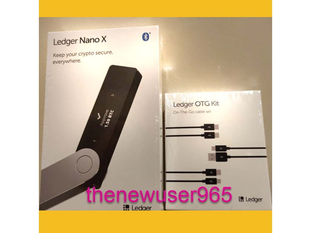 Ledger Nano X With OTG Kit (NEW) - 248AM Classifieds