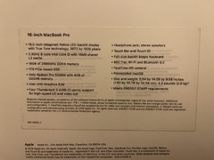 2019 Macbook Pro 16” i9 - 2