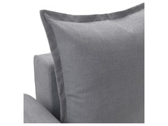 Three-seat sofa-bed, Nordvalla medium grey