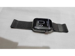 Apple Steel series Watch 7 - 45mm - Graphite with Milanese Loop
