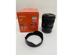 Sony FE 20mm F1.8 G Lens - 1