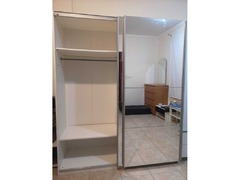 Sliding mirrored door closet (170cm) for Sale - 1