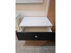 Bedroom white side table for sale
