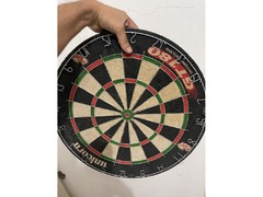 Unicorn original dart board with darts - 1