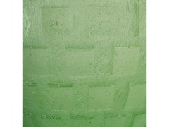 Vase Daum Rythmes in Acid Etched Light Green Pate De Crystal