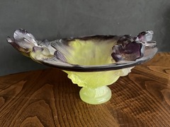 Daum Crystal Iris Bowl Small