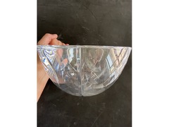 Crystal open Face Bowl