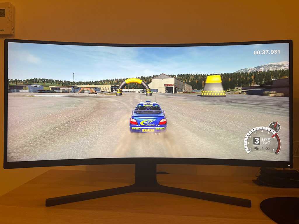 Curved 34" Ultrawide 144Hz Gaming Monitor - 1