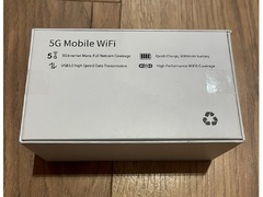 Zain 5g portable router (new) - 2