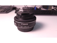 Canon EF-S Lens, 24mm, f2.8