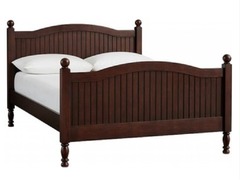 Pottery Barn Catalina bed frame and side table - 1