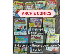 Vintage Archies comics collection