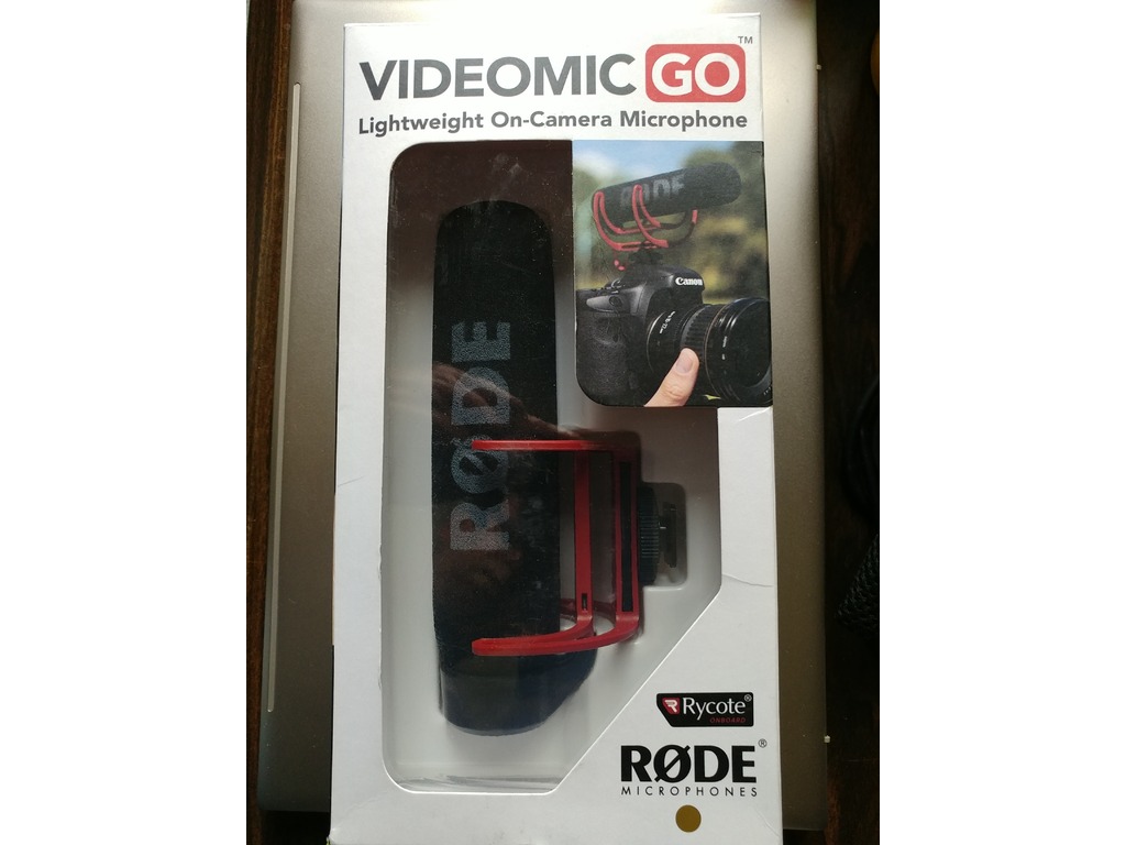10.00 KD NEW Rode VideoMic GO Camera-Mount Shotgun Microphone