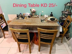 Dining Table Set with 4 chairs - 1