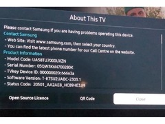 Samsung 58" Smart TV AU7000 with Soundbar Q700A