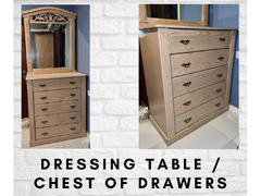 Cupboard with matching Dressing Table