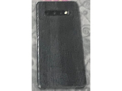 Samsung S10 for sale in excellent condition with d brand skin, box for sale - 2
