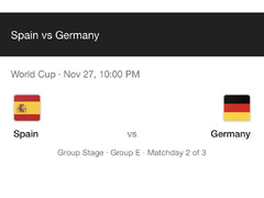 2 FIFA WORLD CUP TICKETS AVAILABLE