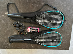 Squash / Raquetball Rackets, Balls, Goggles - 2
