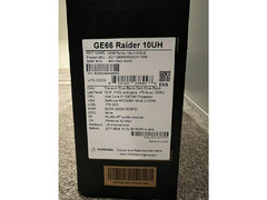 *Used MSI GE66 Raider with RTX3080 - 5