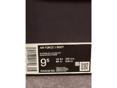 NIKE Air Force 1 High Boots Black Anthracite - 5