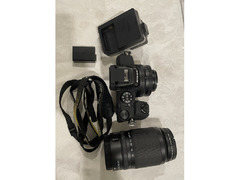 Nikon Z50 with 16-50 and 50-250 lenses