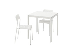 Ikea MELLTORP/ADDE Table and 2 Chairs - 1