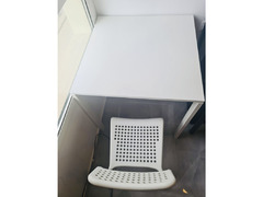 Ikea MELLTORP/ADDE Table and 2 Chairs