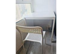Ikea MELLTORP/ADDE Table and 2 Chairs