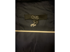 OVS short navy puffer coat size 38 new