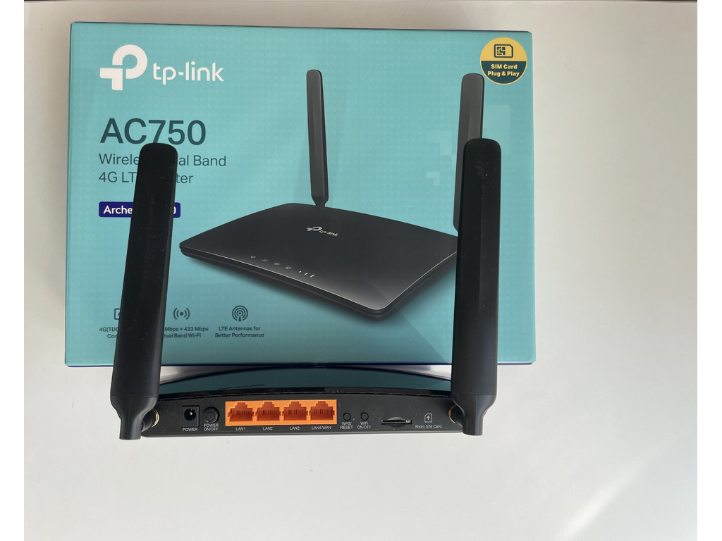 TP-Link Archer MR200 AC750 4G LTE Modem Router V2