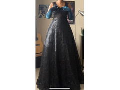 Selling black ball gown dress - 1