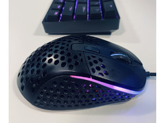 Xtrfy M4 RGB Wired Mouse & Kraken Pro Wired Mechanical Keyboard