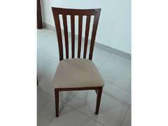6 Seater Dining Table along with 6 dining chairs from Safat for sale