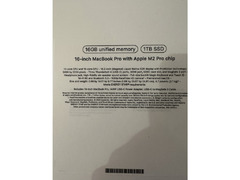 New , Sealed  2023 apple  MacBook Pro 16 inch , M2 pro , 1 TB silver