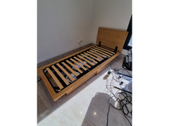 Wooden Single Bed from Muji - 1