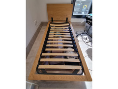 Wooden Single Bed from Muji - 2