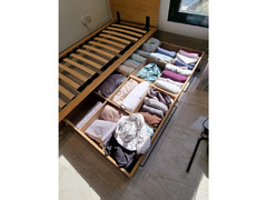 Wooden Single Bed from Muji - 4