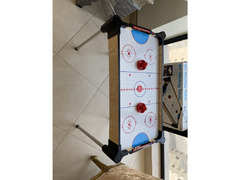 Air hockey table used once 6 kd