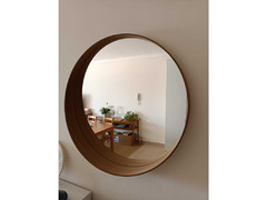 IKEA Stockholm walnut veneer mirror like new