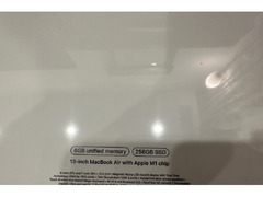 Brand New Rose Gold MacBook Air M1 256GB (2020) 8GB Unified Memory US Keyboard