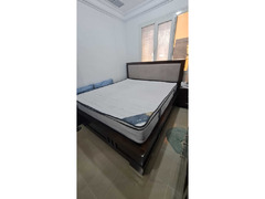 HOME CENTER Bed room with aljerawi medical Mattress in Good Condition for Sale